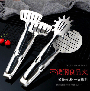 Pinza para Barbacoa DFT49 de Acero Inoxidable 304, Pinza Multifuncional para Comida Coreana, Pinza para Filetes, Espátula para Pescado - Product Image 6