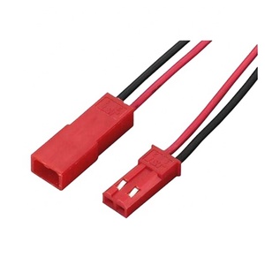 ชุดสายไฟสีน้ำเงินแบบกำหนดเองจากโรงงาน UL1015 18AWG 2 ขา 3.96 มม. ถึง 3.96 มม. - Product Image 1