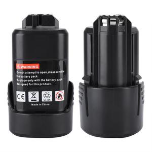 ทดแทนแบตเตอรี่ลิเธียม <span class=keywords><strong>12V</strong></span> สำหรับเครื่องมือ GSR120-Li <span class=keywords><strong>สว่าน</strong></span><span class=keywords><strong>แบ</strong></span>บชาร์จไฟได้ BAT411 มากกว่า 500 รอบการใช้งาน -20-45 - Product Image 2