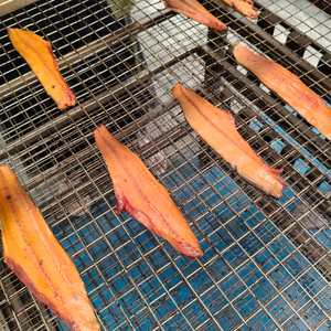 فرن تدخين صناعي أوتوماتيكي عالي الجودة من الفولاذ المقاوم للصدأ 304 لتدخين الأسماك والنقانق - Product Image 5