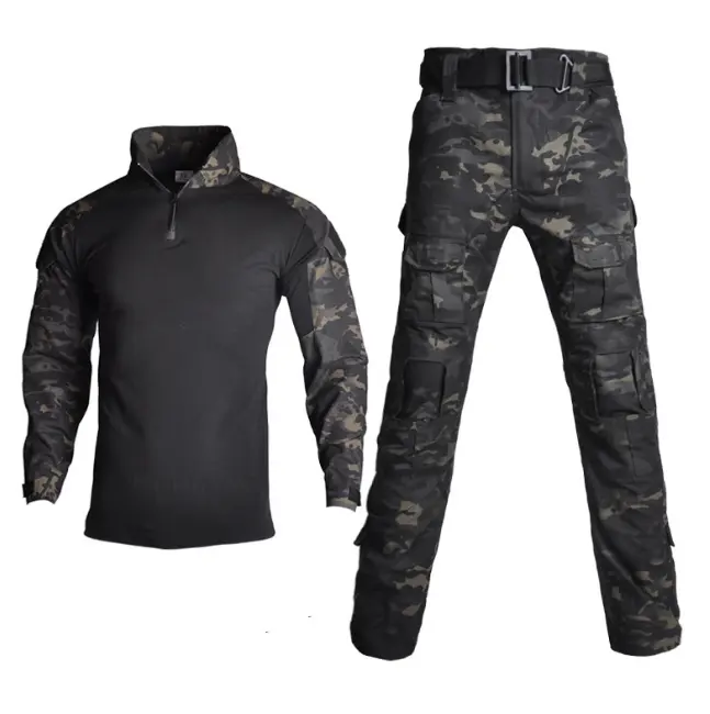 Schneller Schiffs profi Langarm-Rip-Stop-Uniformen für Herren Woodland War Game Desert Digital Tactical Suit