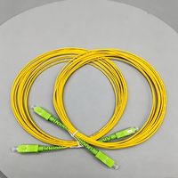 Câble de raccordement à fibre optique monomode SC APC vers SC APC Simplex 16 mm de micro-diamètre avec gaine LSZH Premium pour projet de mise en réseau FTTH