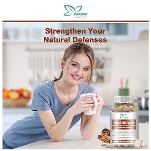 Werks anpassung Pilz kapseln unterstützen die kognitive Funktion Immunsystem Gemischtes Tonikum mehrerer Pilze - Product Image 4