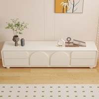 Meuble TV moderne et luxueux, petit meuble en bois pour appartement, combinaison table basse pour salon, également adapté à la chambre à coucher