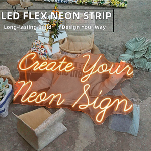 Thế Hệ Mới 5V 12V 6Mm 8Mm Trắng Đỏ PVC <span class=keywords><strong>LED</strong></span> Ánh Sáng <span class=keywords><strong>Flex</strong></span> Dải Tùy Chỉnh Acrylic Đèn Cơ Thể Cho Cảnh Quan Trang Trí Neon Dấu Hiệu - Product Image 2