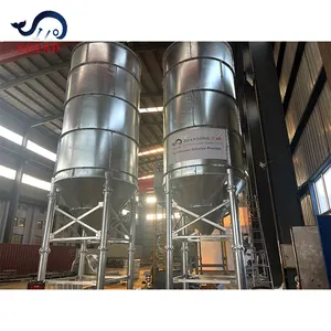 Silo de cemento SDCAD de 100 toneladas a la venta Precio de tanque de silo de cemento de silo galvanizado