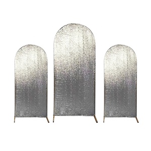 ผ้าม่านปักลายโรสโกลด์3มม. สำหรับจัดงานแต่งงานใช้ในงานเลี้ยงโรงแรม - Product Image 6