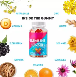 Elderberry Gummies For Kids By Vox Nutrition Helps With Fighting Colds Helps Boost Immune System Supports Overall Health