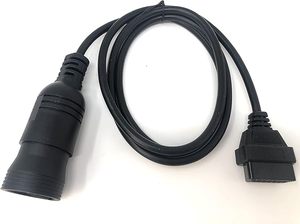 Cable Adaptador de Diagnóstico para Camiones de Servicio Pesado AccuGPS de 6 Pines OBD-II a 16 Pines J1708, Conector Automotriz de 26 AWG, Conexión Plug-and-Play - Product Image 2