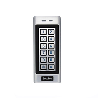Controlador de Acceso Autónomo Secukey Impermeable IP66 con Teclado, Tarjeta EM de 125KHz y Control de Acceso por Teclado Digital