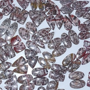 Excellent Quality Leopard Skin Jasper Cabochon Gemstone Jewelry Grade Stone for Handmade Jewelry Making Available For Sale - Product Image 3