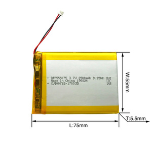 3,7 V 2500 mAh LiPo battery for Digital camera - Product Image 2