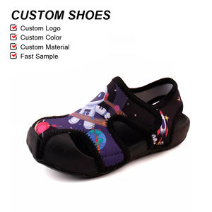 VEILISR Sandale en tissu pour bébé personnalisée Chaussures d'été pour bébé Nouveau style pour les tout-petits de 1 à 3 ans Chaussures en filet pour bébé pieds nus Vente en gros - Product Image 4