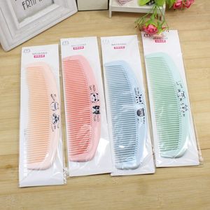 MISINI Plastic <b>Hair</b> <b>Comb</b> 15 Cm Solid Color Cartoon Design Lightweight For Daily Use - Product Image 1