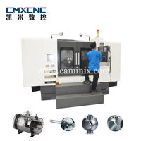 Rectifieuse CNC à double poste haute efficacité pour corps de soupapes, machine de rectification interne 380V, garantie 1 an