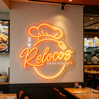 Özel Neon Tabela LED Logo Işığı Marka Tabelası Kişiselleştirilmiş Şirket Tabelası Sergi Standı Dekor Çözümleri Restoran Buz Dükkanı için