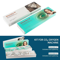 Glowskin O + Oxygen Facial Pods Revive Glam Hydrate Detox Kits de oxígeno Cápsula Gel Cartucho Tapa para máquina de burbujas de CO2