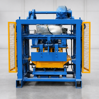 Machine à blocs manuelle QT40-2 économique et facile à utiliser pour la fabrication de briques creuses en béton