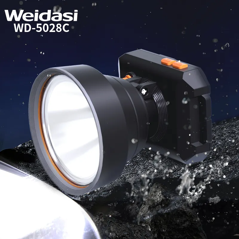 Led head lamps torch camping lantern hat clip headlamp rechargeable for fishing running