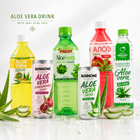 Boisson à l'aloe vera véritable, faible en glucides, bouteille de 300 ml, plusieurs saveurs, OEM, marque privée, vente en gros, boisson aux fruits