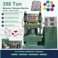 Máquina Automática para Fabricar Vajillas de Melamina de 350 Toneladas, Prensa de Moldeo por Compresión para Platos, Tazones y Bandejas, Directo de Fábrica