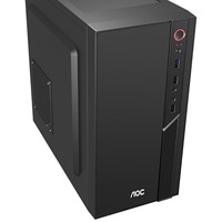 Personnalisation d'usine, nouveau boîtier d'ordinateur de bureau vide, compatible avec les cartes mères Matx/Itx, USB30 frontal, Chrome OS, noir, SPCC