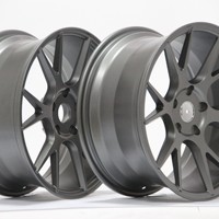 Nouvelles jantes en alliage d'aluminium forgées, concaves profondes, polies et peintes pour Corvette