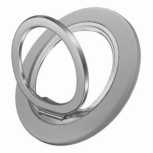 Support de téléphone portable ONE-CASE MS-04 ultra-fin pliable en alliage d'aluminium magnétique avec anneau rotatif à 360 degrés - Product Image 4