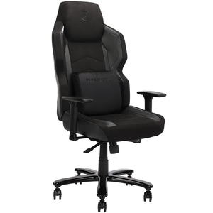 Chaise de jeu de bureau à dossier inclinable pour e-sports professionnel pour adultes Silla <span class=keywords><strong>Gamer</strong></span> Pro en daim noir très confortable - Product Image 1