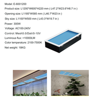 Panneau de plafond LED effet ciel artificiel pour l'architecture, la décoration intérieure et les projets d'éclairage