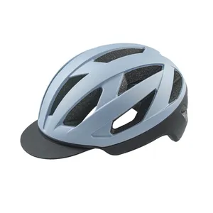 2024 Neues Modell Erwachsenen-Teen-Helm Straßenfahrrad Fahrrad Pendler-Scooter mit Rücklicht Auf Radhelm mit Visor und Rücklicht