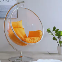 Nouvel arrivage de chaise balançoire moderne en osier suspendue en forme d'œuf pour l'intérieur meubles de jardin en rotin et métal pour rotin et patio pour l'extérieur