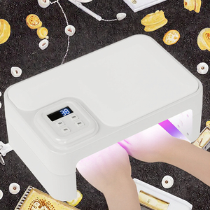 Séchoir à ongles UV LED professionnel 180W, vente en gros, <span class=keywords><strong>4</strong></span> minuteurs, capteur automatique, lampe à ongles, marque personnalisée disponible - Product Image 2