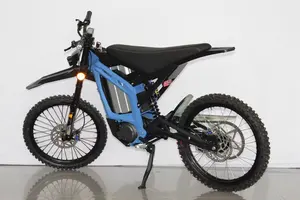 Super Power 75km/h High-Speed Electric Motorcycle 6000W 72V Dirt Bike 40A Battery Off-Road EBike With Lithium Technology