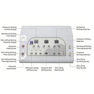 El RU-8201 es un dispositivo de belleza 2 en 1 que levanta y reafirma, rejuvenece, limpia profundamente y blanquea la piel. - Product Image 6