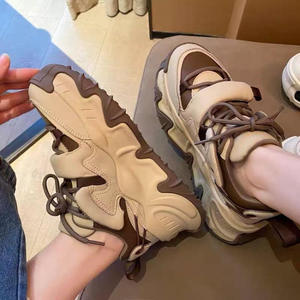 Zapatos para Caminar de Hombre, Estilo Moderno, Casuales, Ligeros, Transpirables, de Cuero Artificial, Acolchados, con Malla Perforada, con Cordones - Product Image 4