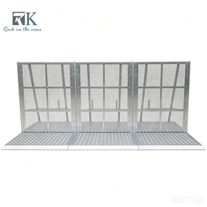 Barrière de sécurité portable pour contrôle des foules, prix d'usine, vente chaude, barrière de sécurité pour usage extérieur - Product Image 1