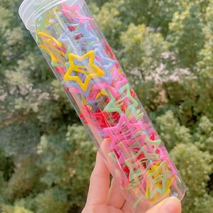 100 Piezas de Pinzas para el Cabello con Forma de Estrella para Niñas, Accesorio para el Cabello Infantil, Pinza para Flequillo con Forma de Estrella de Cinco Puntas para Bebés - Product Image 6