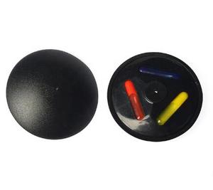 Cửa hàng quần áo Bán Lẻ 55mm mực đen tròn thẻ bảo mật it002 <span class=keywords><strong>RF</strong></span> an ninh mực cứng thẻ 8.2MHz an ninh đáng báo động thẻ mực - Product Image 1