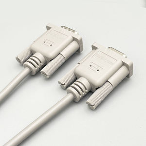 สายเคเบิลจอภาพแบบกำหนดเองพร้อมหัวต่อ D-sub VGA 9 พิน ชุดสายไฟคู่ หัวต่อ DB9 ตัวผู้-ตัวเมีย - Product Image 3