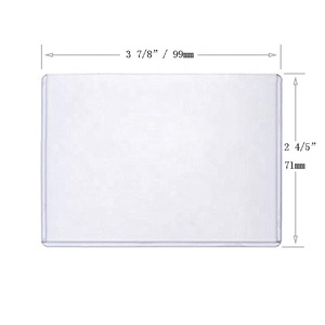 B8 formato <span class=keywords><strong>Toploader</strong></span> porta carte Topload orizzontale Topload 3 7/8 "X 2 4/5" - Product Image 1