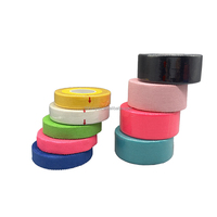 Bande de sport en coton pur MMA 2,5 cm * 10 m pour la boxe athlétique avec oxyde de zinc, résistante à l'eau et respirante, pour le bandage des doigts