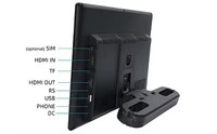 Pantallas de asiento trasero Android de 11,6 "8 Core 32GB 64GB 128GB para pantalla Universal de coche, Monitor de reposacabezas de coche Android, TV táctil