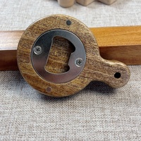 Abridor de Botellas Magnético de Madera con Forma de Llavero, Abridor de Cerveza DIY para Refrigerador, Regalo para Amantes de la Cerveza, Invitados de Boda, Cocinas, Bares y Fiestas