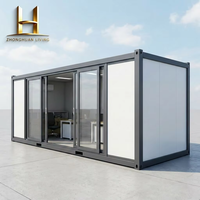 Casa Contenedor Modular Expandible de Acero de 20, 30 y 40 pies, Villa de Panel Sándwich de Construcción Rápida con 2 o 3 Dormitorios para Estándares AU y EU