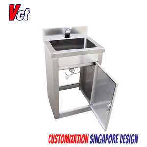 Équipement de cuisine commerciale Victory Évier en acier inoxydable Offre Spéciale avec armoire pour la restauration Hôtels Restaurants - Product Image 6