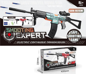 Pistolas <span class=keywords><strong>de</strong></span> Juguete Eléctricas <span class=keywords><strong>de</strong></span> Balas Blandas M416 y AK-47, <span class=keywords><strong>Rifles</strong></span> <span class=keywords><strong>de</strong></span> <span class=keywords><strong>Asalto</strong></span> <span class=keywords><strong>de</strong></span> Plástico Artificiales para Niños, Regalo <span class=keywords><strong>de</strong></span> Cumpleaños - Product Image 3
