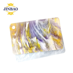 Lastra Acrilica Jinbao Spessore 3MM con Motivo a Flusso Colorato/Cielo Stellato Perlato/Nuvola di Marmo PMMA per Portachiavi/Decorazione/Amuleto - Product Image 5