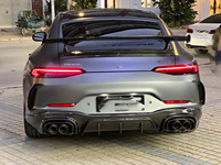 Kit de Carrocería de Fibra de Carbono Estilo X290 B, Alerón Delantero, Faldones Laterales, Difusor Trasero, Mejora Aerodinámica Completa para Mercedes Benz AMG GT63