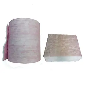 Industrielle synthetische Faser rolle F7 Taschen luftfilter material